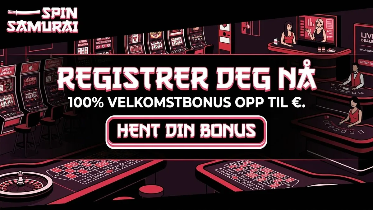 Registrer deg med bonus